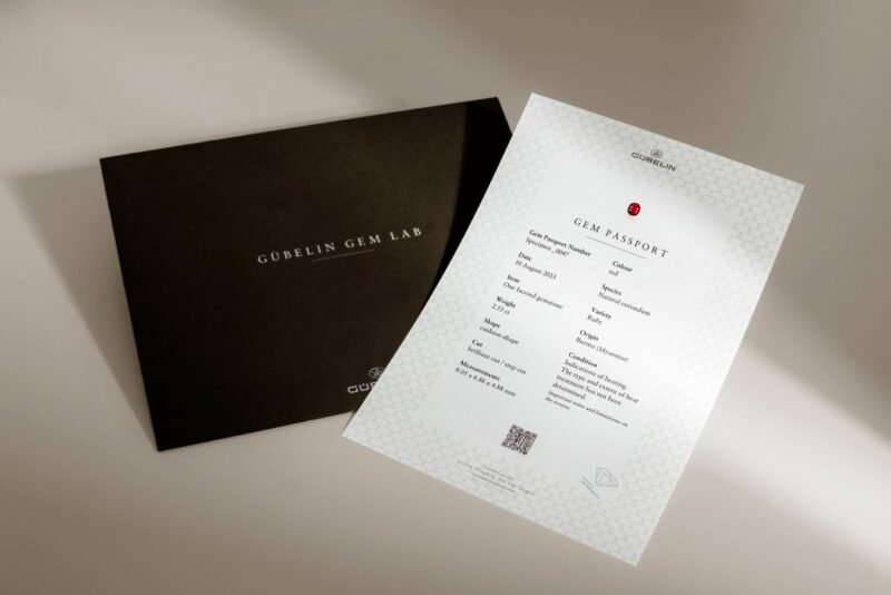 Gübelin Gem Lab Introduces New Gem Passport Service gem passport gubelin gem lab ruby 1024x683 1