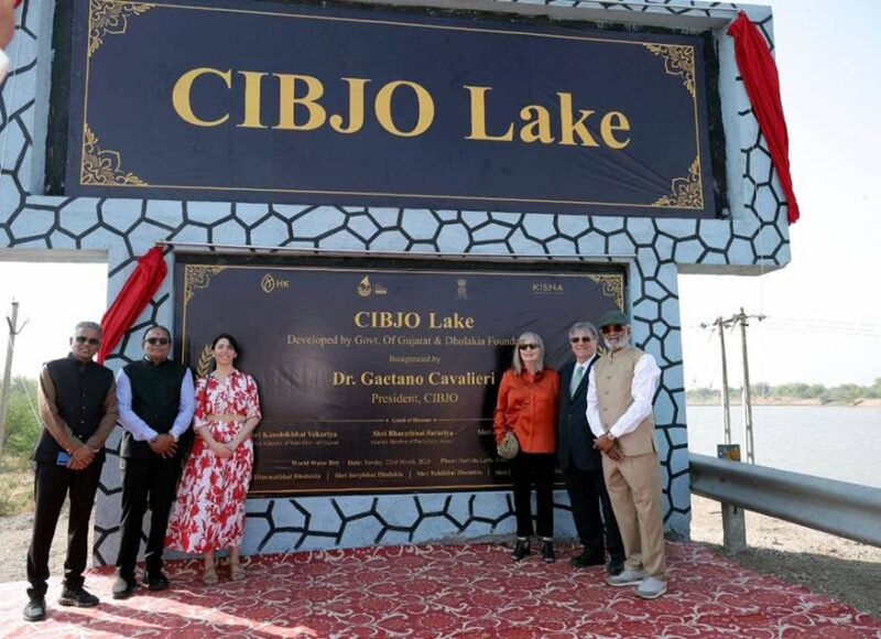 CIBJO Centenary Marked by Water Project in Gujarat cibjo 3 1